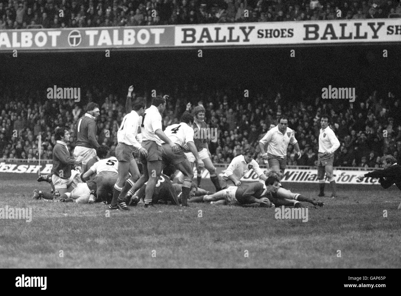 Rugby-Union - Five Nations Championship - Wales V Frankreich Stockfoto