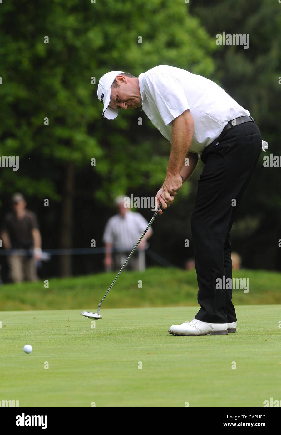 Golf - BMW PGA Championship 2008 - Runde drei - Wentworth Golf Club - Virginia Water. Der schottische Gary Orr steht während der dritten Runde der BMW PGA Championship im Wentworth Golf Club, Surrey, auf dem ersten Platz. Stockfoto