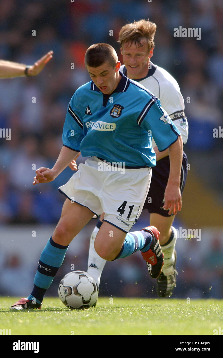 Fußball - FA Barclaycard Premiership - Tottenham Hotspur gegen Manchester City Stockfoto