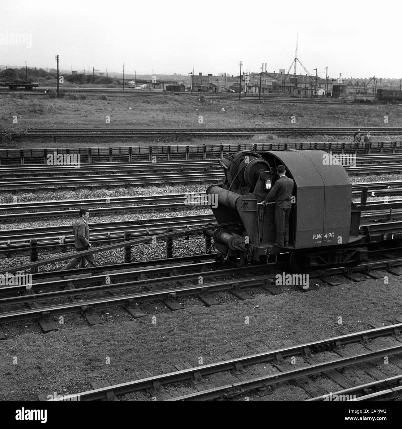 Transport - u-Bahn Lader - London - 1963 Stockfoto