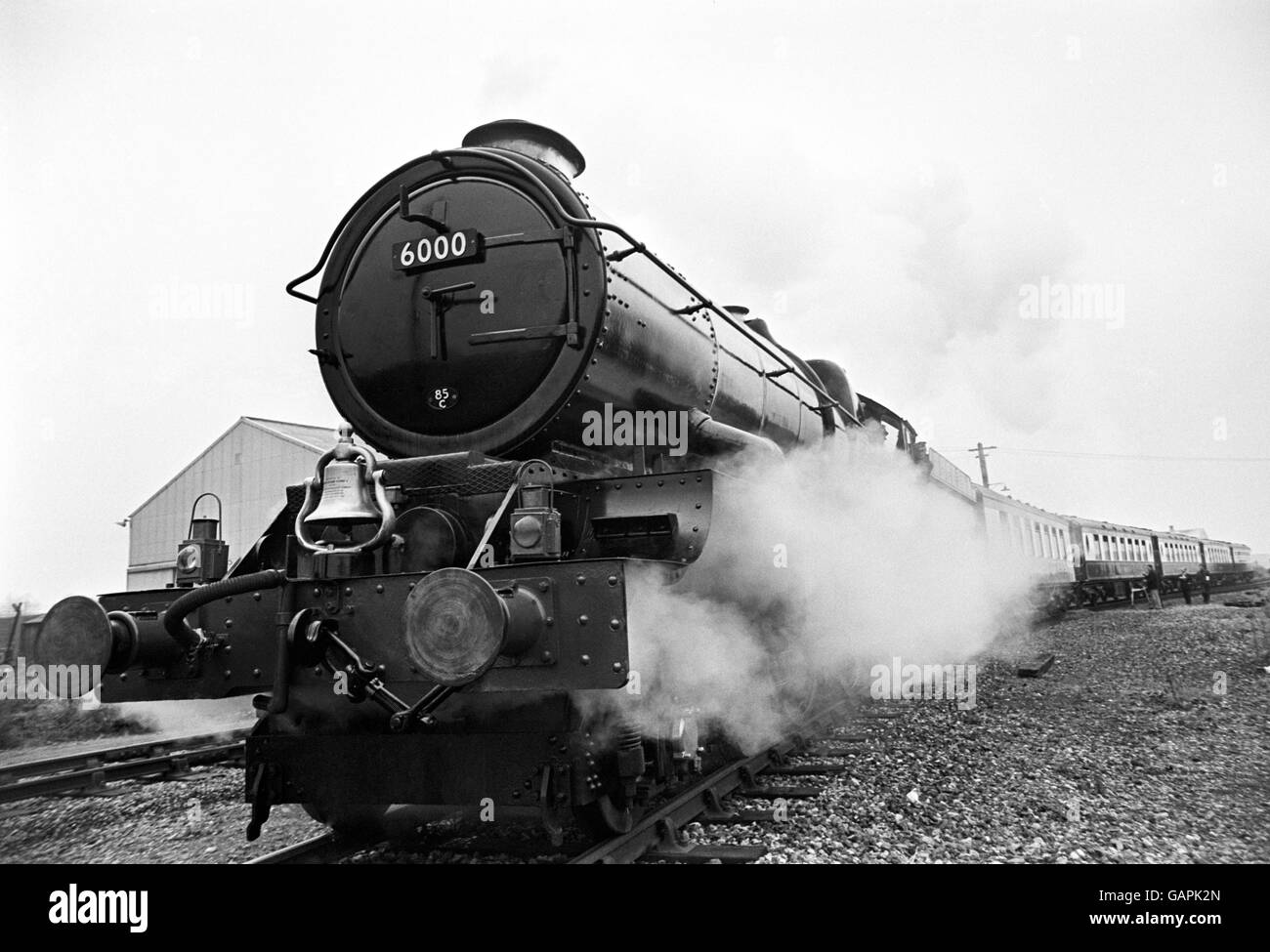 Transport - Dampflokomotiven - King George V - Heu - 1968 Stockfoto
