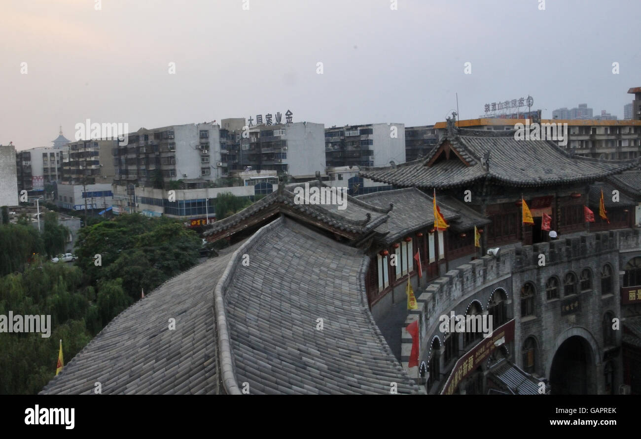 Lijing Tor, Altstadt, LuoYang, Henan, China Stockfoto