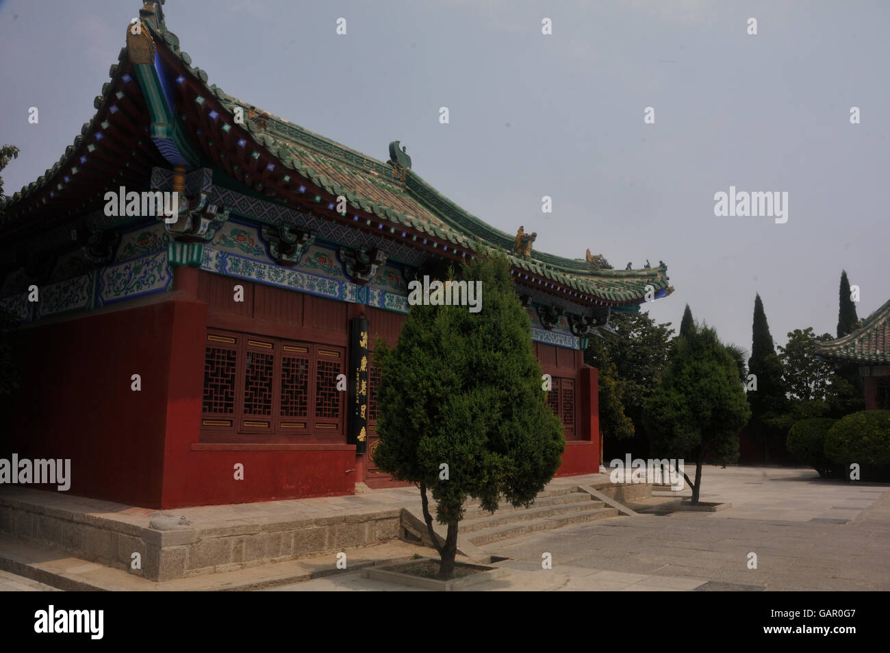 Herrn Bao Gedächtnistempel, Kaifeng, Henan, China Stockfoto