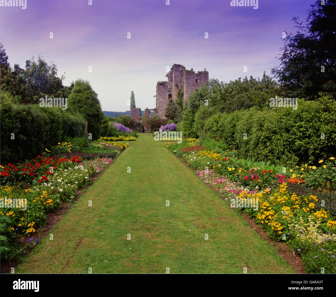 Schloss Kennedy, Wigtownshire, Dumfries & Galloway, Schottland. Stockfoto