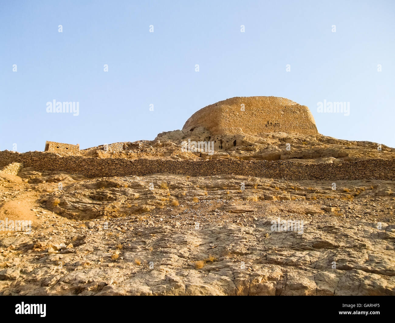 Turm der Stille, in der Nähe von Yazd, Iran. Stockfoto