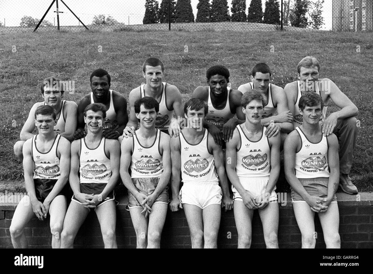 Boxen - Los Angeles Olympischen Spiele 1984 Stockfoto