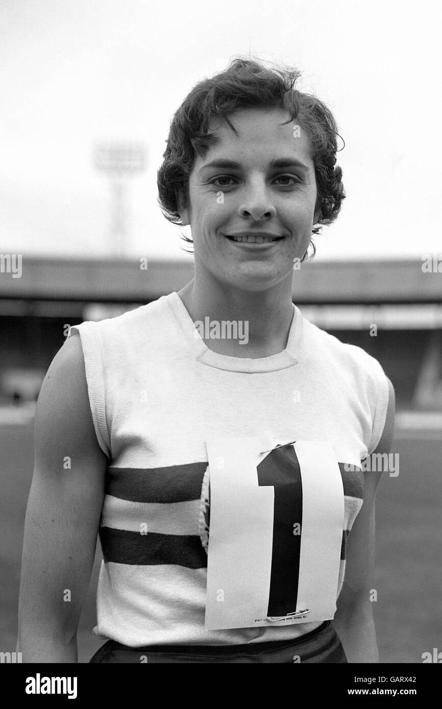 Leichtathletik - Melbourne Olympischen Spiele 1956 Stockfoto