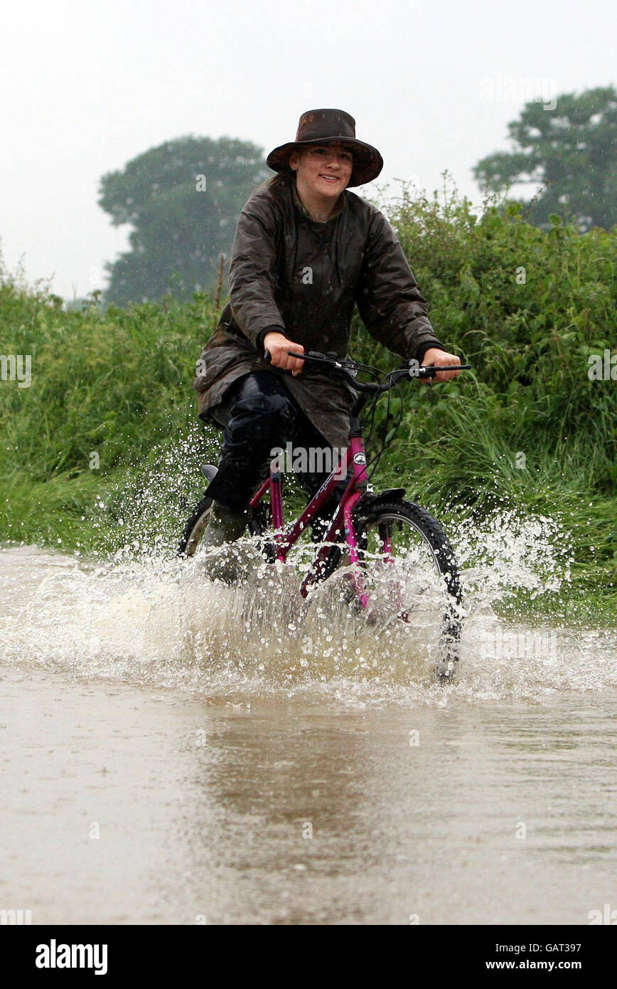 Großbritannien Wetter Stockfoto