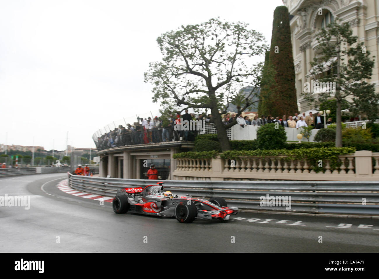 Formel-1-Autorennen - Großer Preis Von Monaco - Rennen - Monte Carlo. Lewis Hamilton, McLaren Mercedes Stockfoto