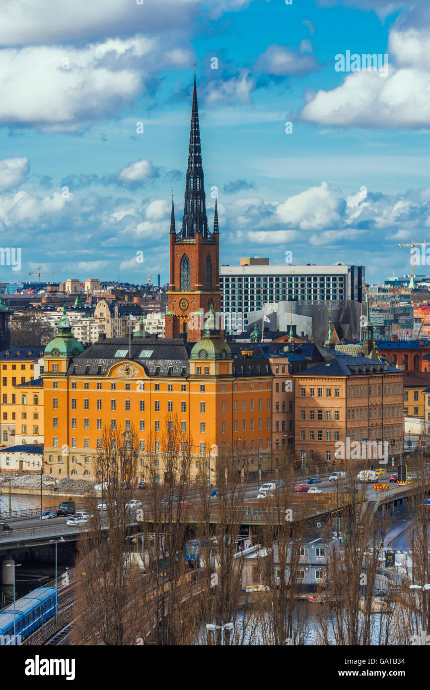 Gamla Stan, die Altstadt von Stockholm, Schweden Stockfoto