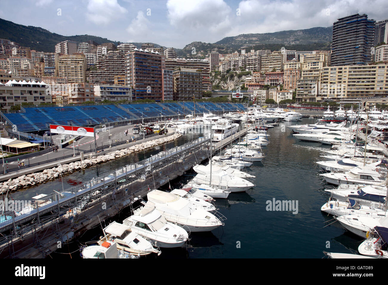 Reisen Sie - Stadtansichten - Monaco Stockfoto