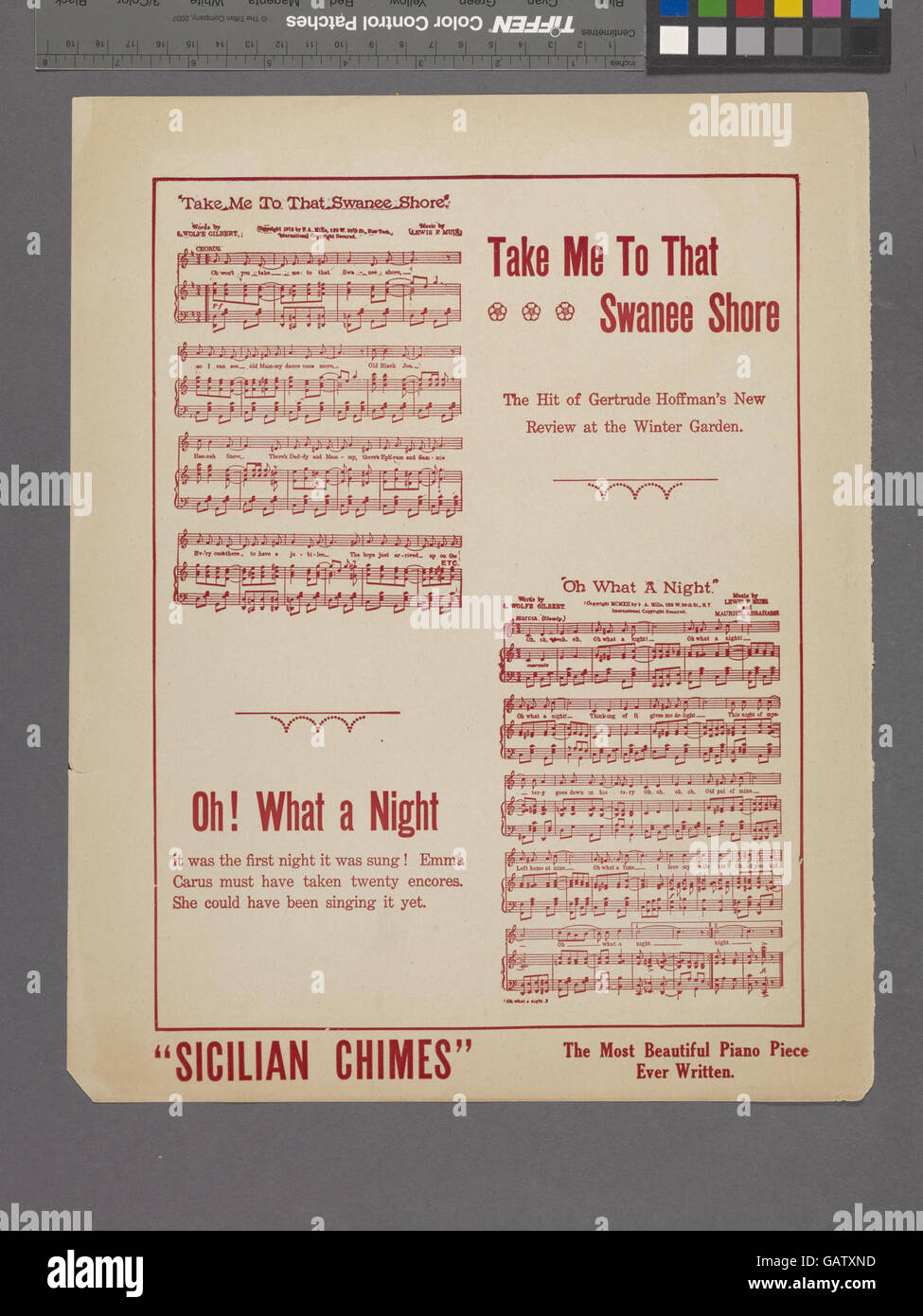 Ein eindrucksvolles Bild, das eine Tiefseeszene, möglicherweise eines Schiffbruchs oder einer maritimen Katastrophe, einfängt. Der Titel deutet auf eine düstere Stimmung hin, die die gewaltige, geheimnisvolle und manchmal tragische Natur des Ozeans widerspiegelt. Stockfoto