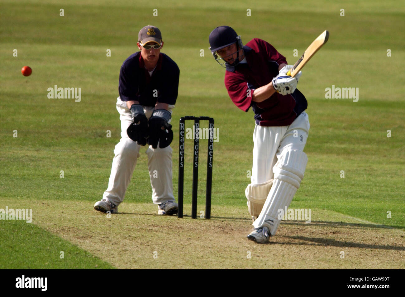 Kricket - der Whitgift School Ben Hollioake Memorial Trophy - 7 a-Side Turnier - AMP Oval Stockfoto