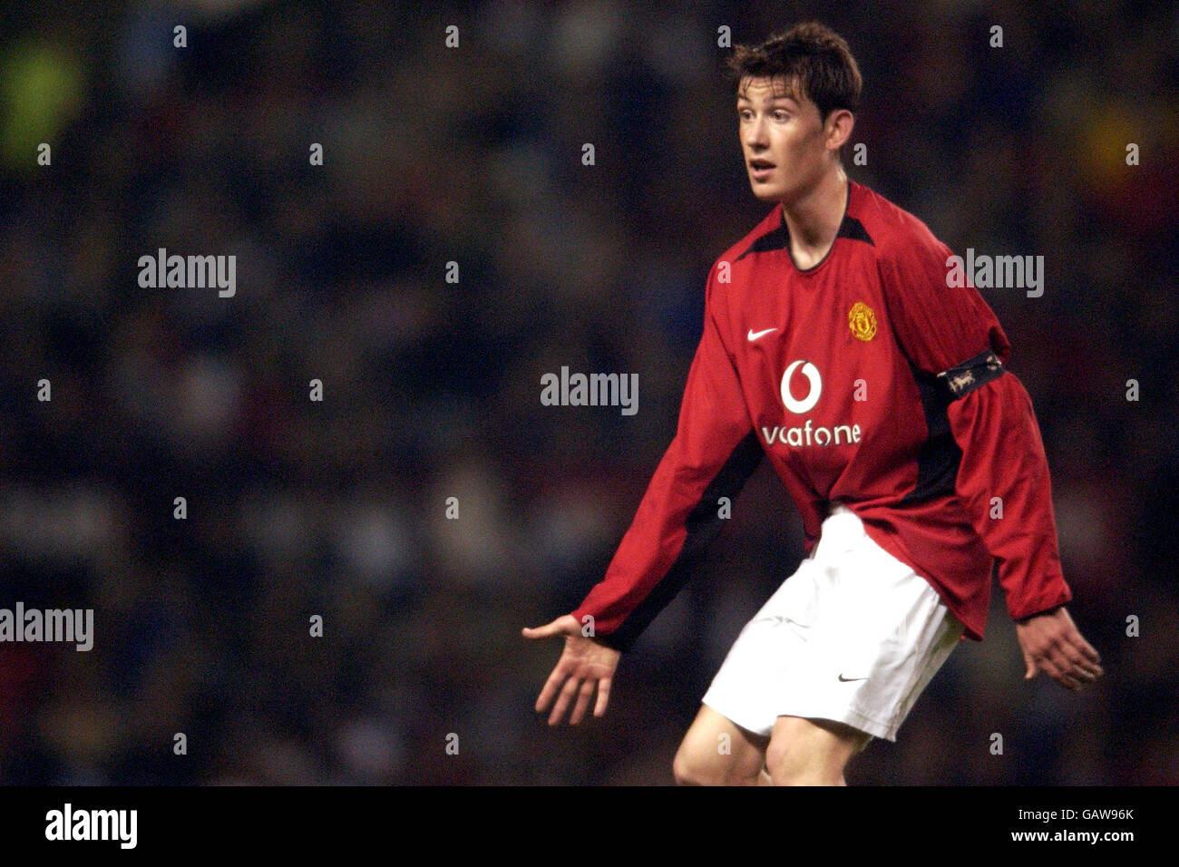 Fußball - FA Youth Cup - Finale - Manchester United gegen Middlesbrough. David Jones, Manchester United Stockfoto