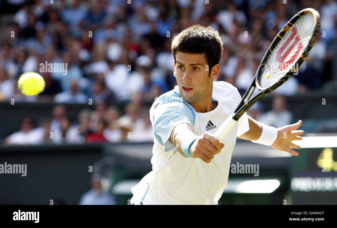 Tennis - Wimbledon Championships 2008 - Tag eins - der All England Club Stockfoto