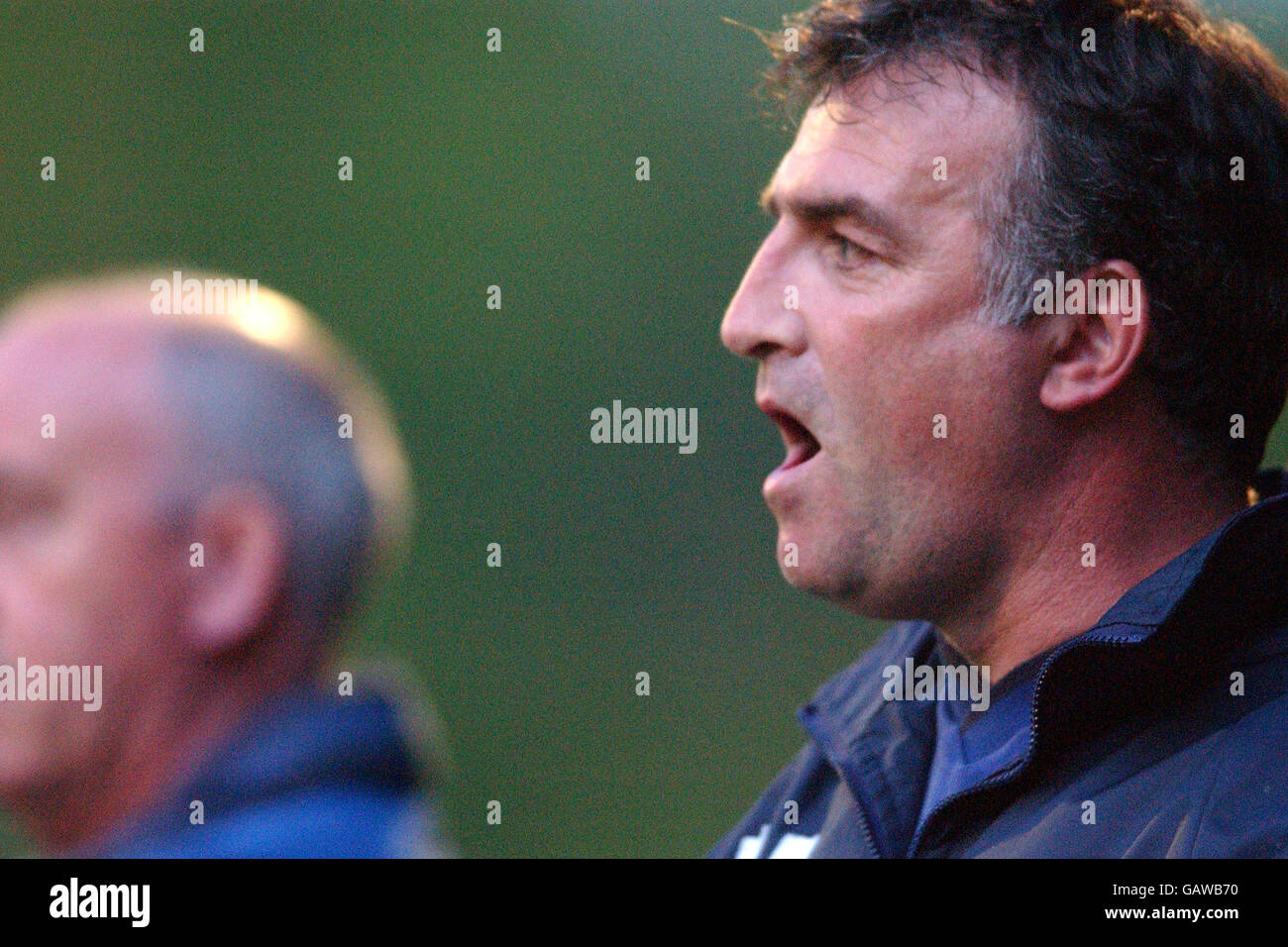 Fußball - bundesweit Football League Division Three - Shrewsbury Town V Carlisle United Stockfoto