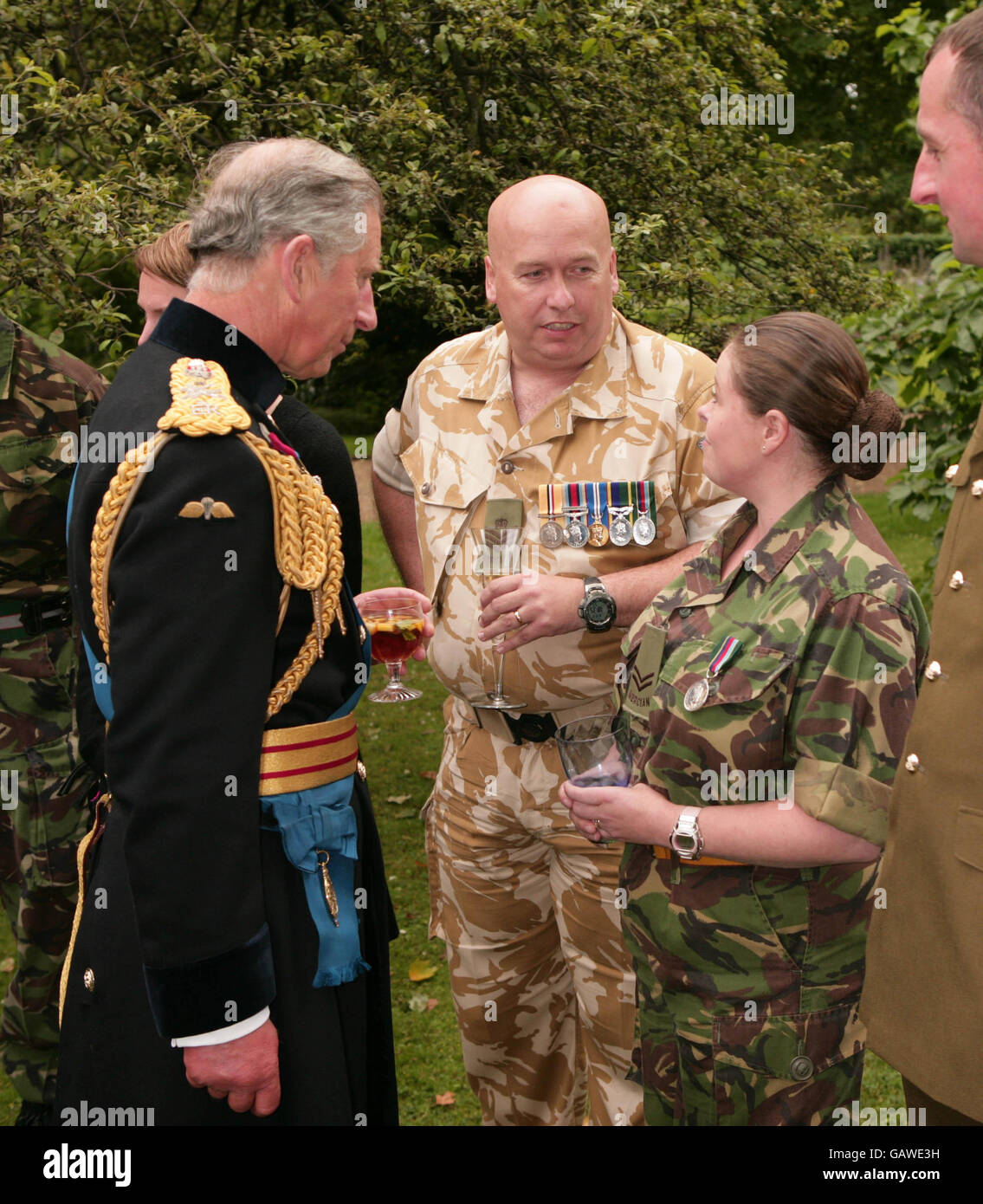 Territoriale Armee feiert 100 Jahre Service Stockfoto