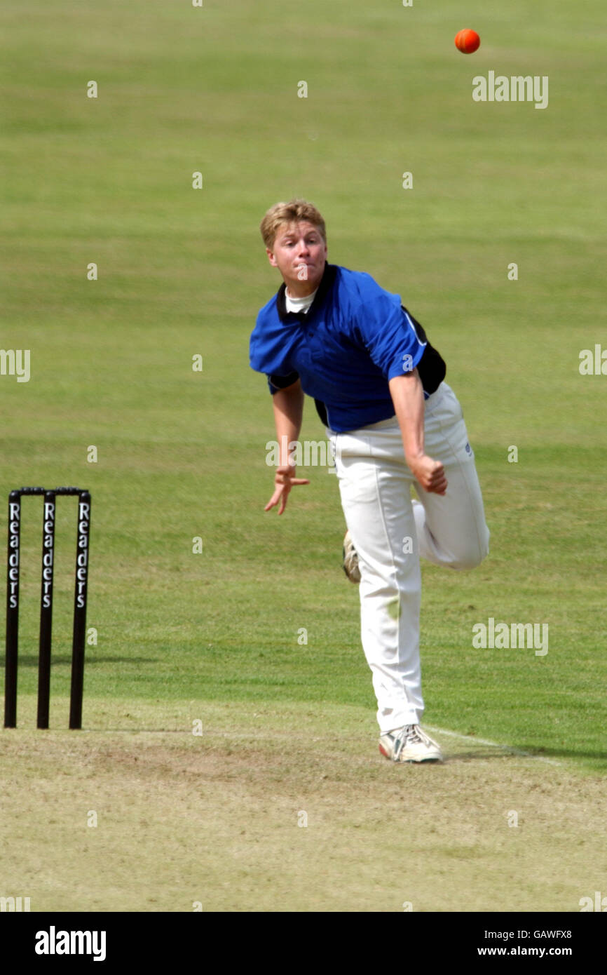 Kricket - der Whitgift School Ben Hollioake Memorial Trophy - 7 a-Side Turnier - AMP Oval Stockfoto