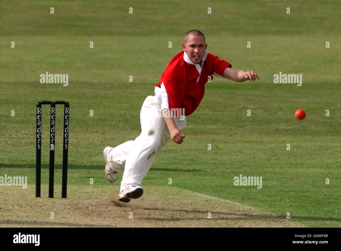 Kricket - der Whitgift School Ben Hollioake Memorial Trophy - 7 a-Side Turnier - AMP Oval Stockfoto