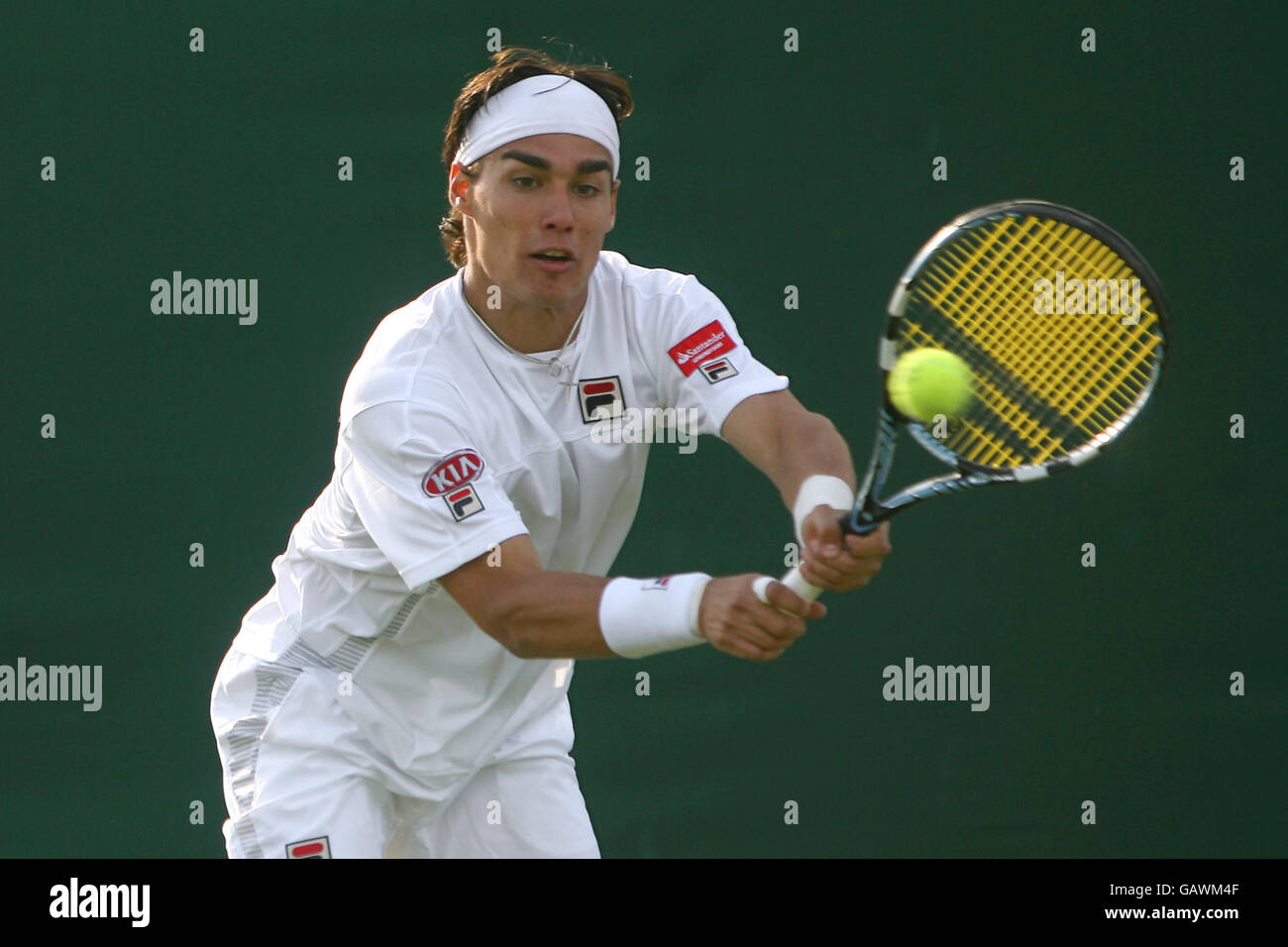 Tennis - Wimbledon Championships 2008 - Tag eins - der All England Club Stockfoto