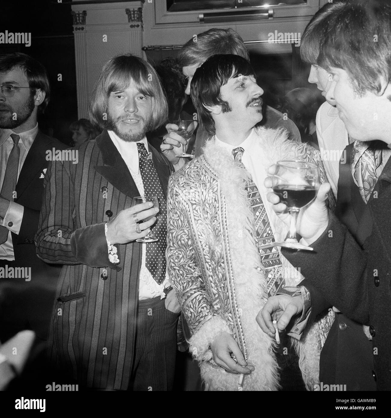 Britische Popmusik - die 60er - Beatles & The Rolling Stones - London - 1968 Stockfoto