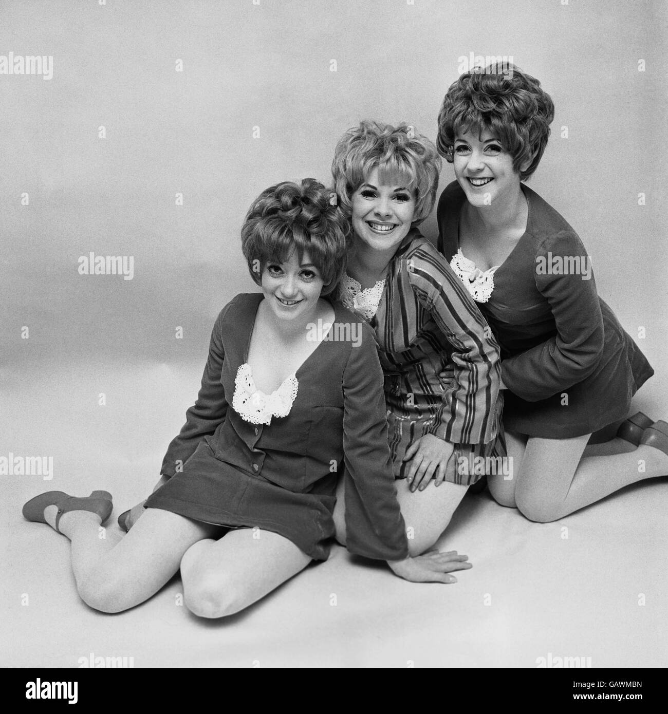 Britische Popmusik - 1960 - Paper Dolls - London - 1968 Stockfoto
