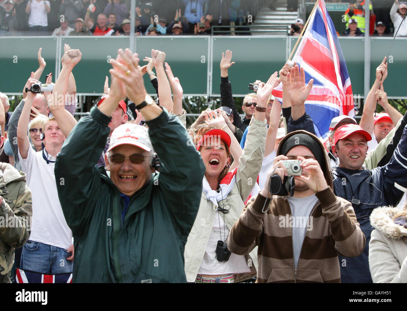 Formel 1 Racing - British Grand Prix - Autorennen - Silverstone Stockfoto