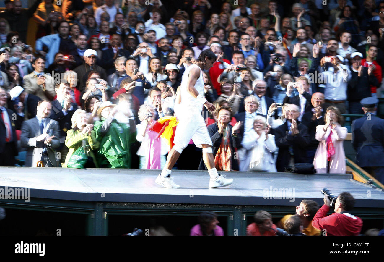 Tennis - Wimbledon Championships 2008 - Tag 13 - der All England Club Stockfoto