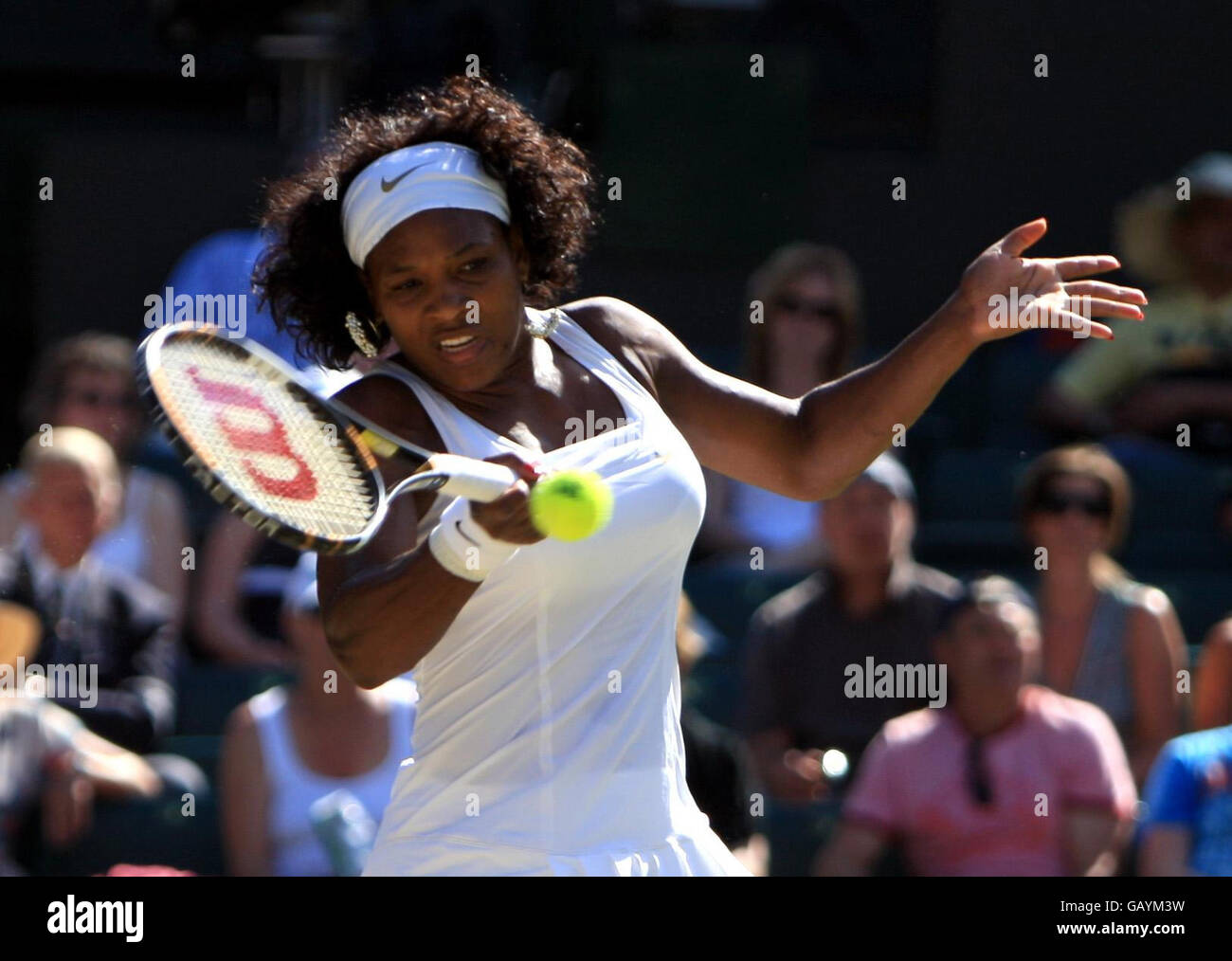 Tennis - Wimbledon Championships 2008 - Tag acht - der All England Club Stockfoto