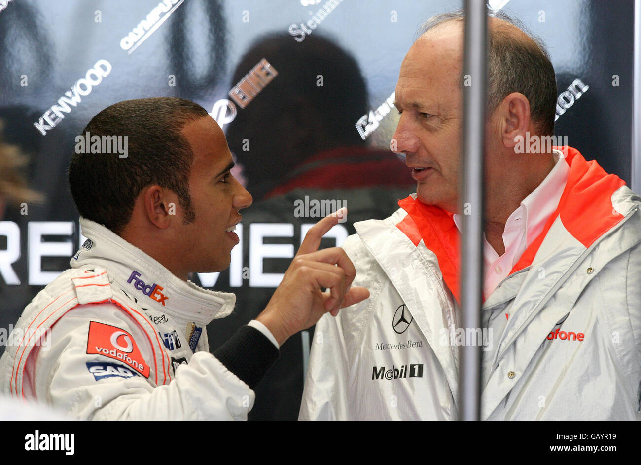 Formel 1 Rennsport - British Grand Prix - Qualifikation Tag - Silverstone Stockfoto