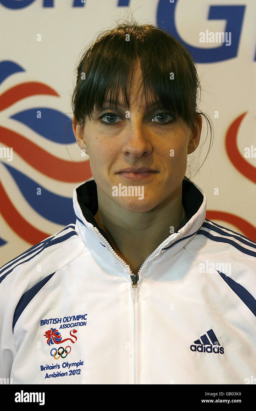 Olympische Spiele - BOA startet Großbritanniens Olympisches Ehrgeiz-Programm - der Pavillon. Rachel Levick (Gymnastikcoach) während des britischen Auftakts der Olympischen Spiele 2012 im Pavilion, NEC, Birmingham. Stockfoto