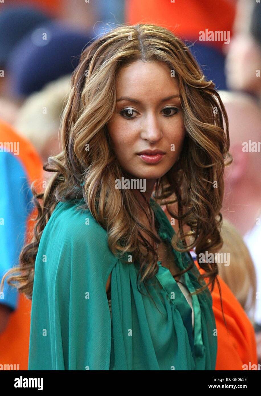 Fußball - Europameisterschaft 2008 - letzte Quartal - Holland V Russland - St. Jakob-Park Stockfoto