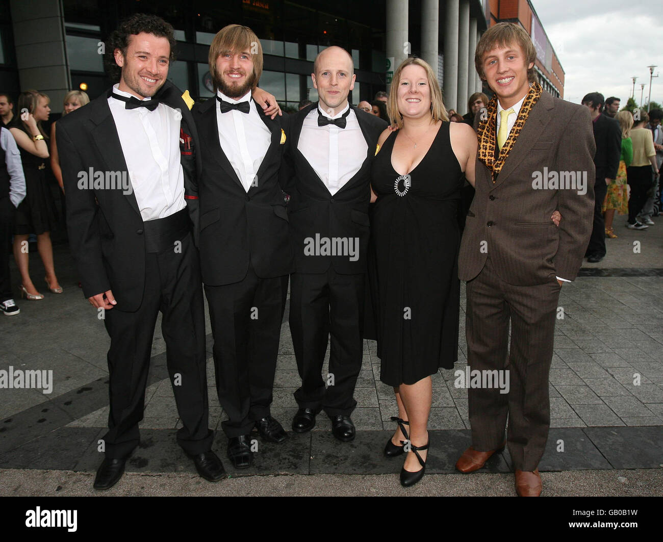 Belfasts erste Zombie-Horror-film Stockfoto