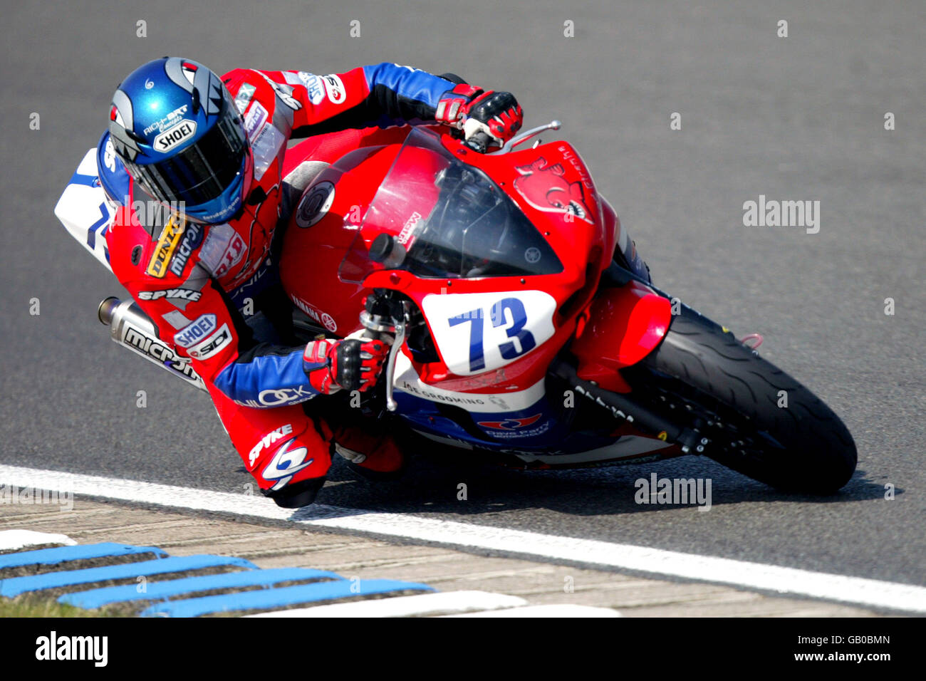 Motorrad - Supersport-WM - Silverstone Stockfoto