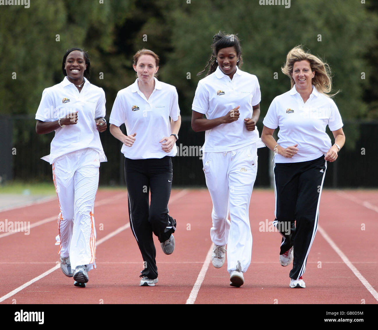 McCain und UK Athletics angekündigt, einen Fünf-Jahres-Sponsoring-Vertrag Stockfoto