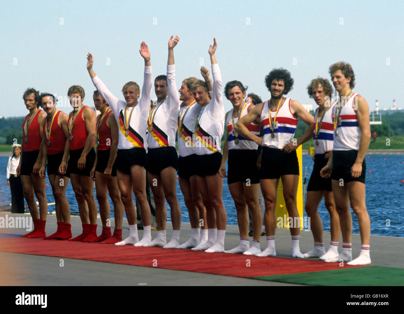 Rudern moskau olympische spiele 1980 vierer ohne steuermann Fotos und