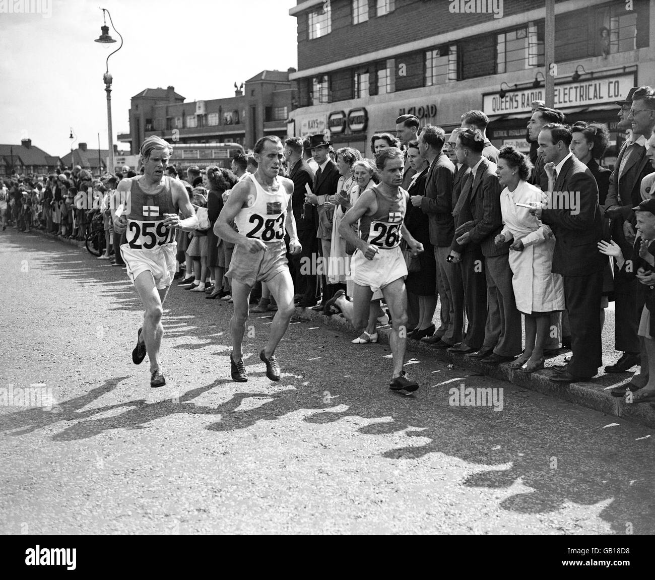 LondonOlympische Spiele 1948 Leichtathletik Marathon