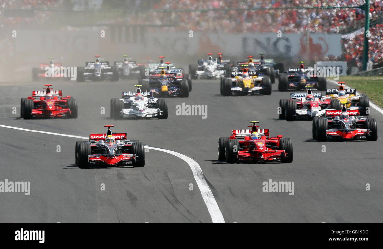 Formel 1 - Grand Prix von Ungarn - Rennen Autorennen - Hungaroring Stockfoto