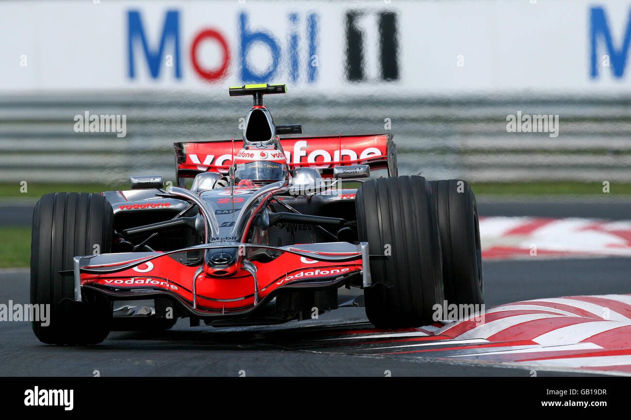 Formel 1 - Grand Prix von Ungarn - Rennen Autorennen - Hungaroring Stockfoto