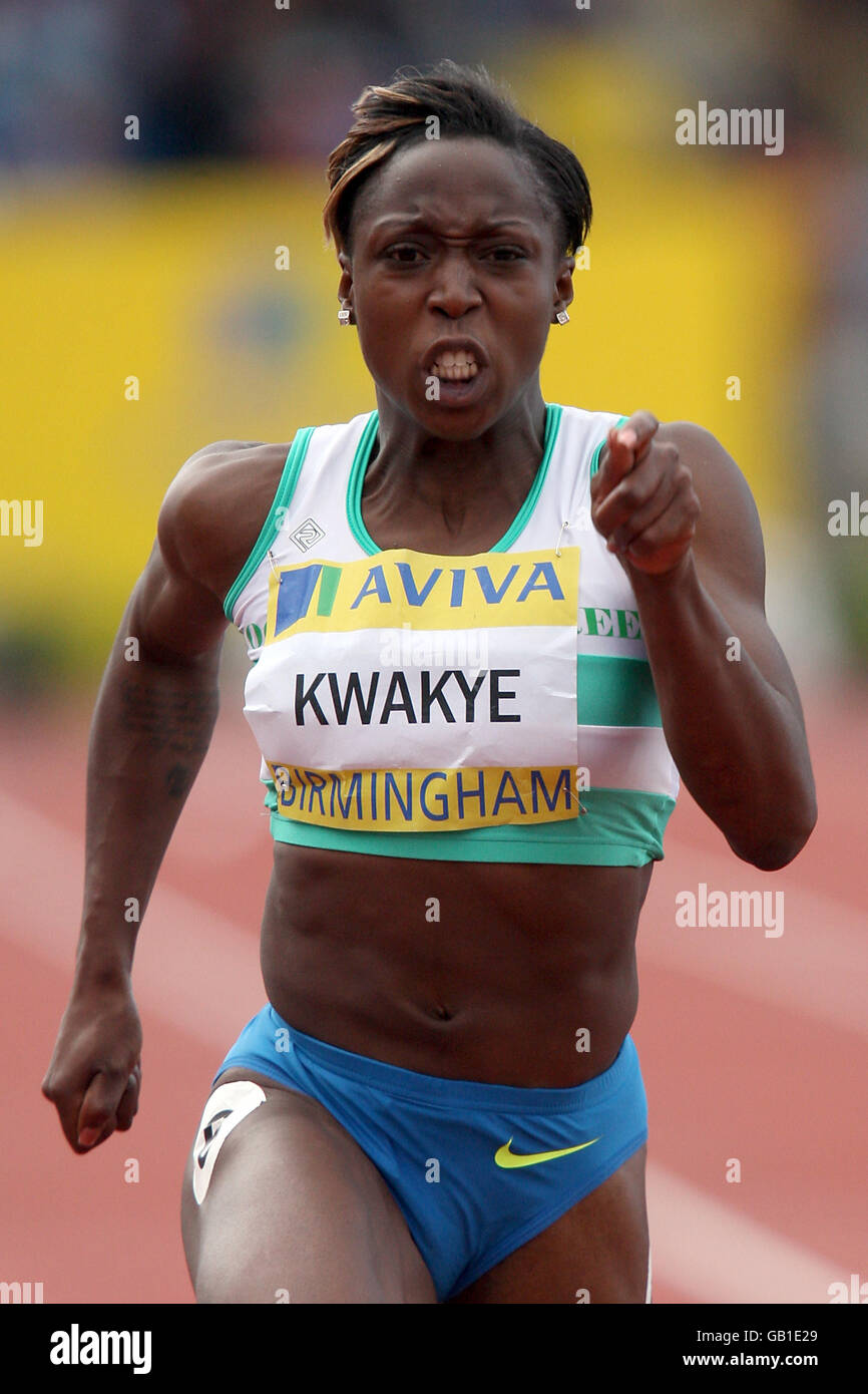 -Aviva National Championships 2008 - Birmingham Alexander Leichtathletikstadion Stockfoto