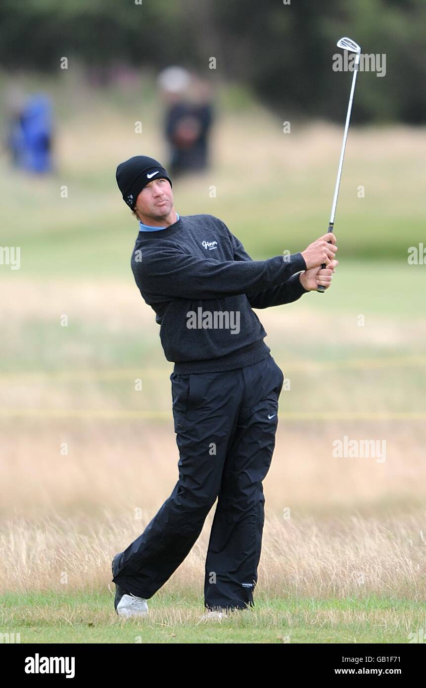 Golf - Open 2008 Championship - Tag Drei - Royal Birkdale Golf Club. Lucas Glover aus den USA Stockfoto