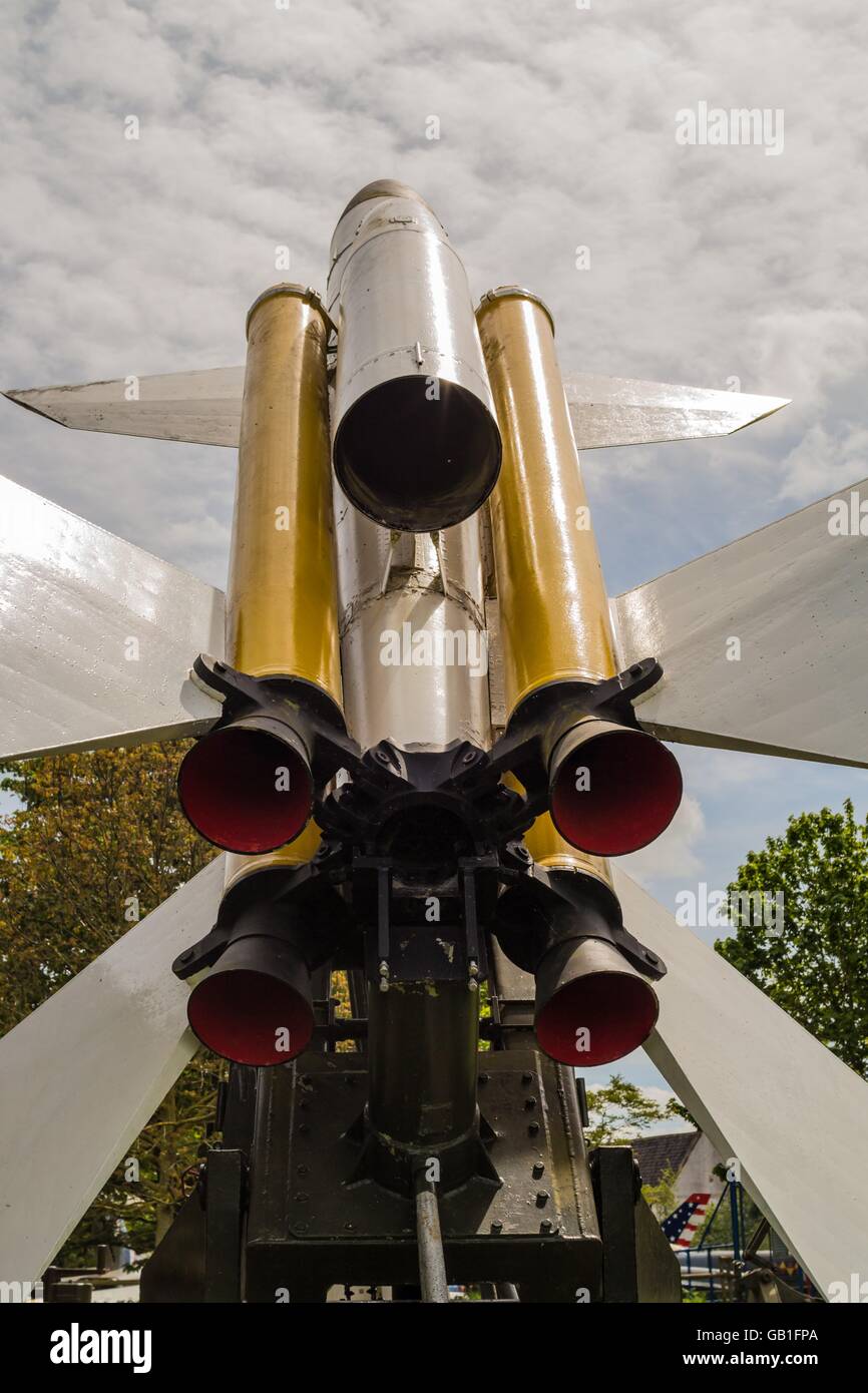 Bristol Bloodhound Raketenoberfläche Luft kalten Krieg Ära Stockfoto