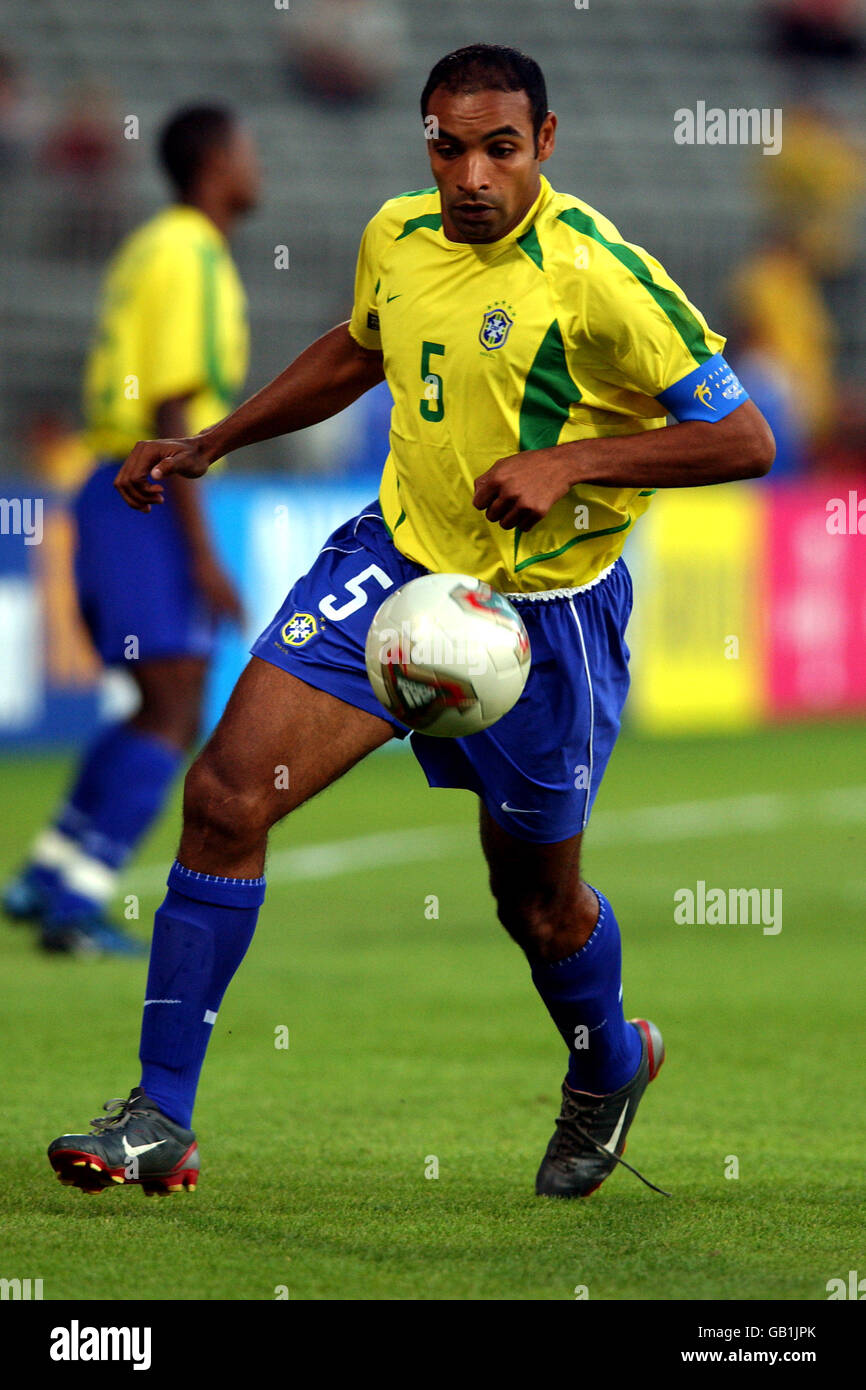 Fußball – FIFA-Konföderationen-Pokal 2003 – Gruppe B – Brasilien – USA. Emerson, Brasilien Stockfoto