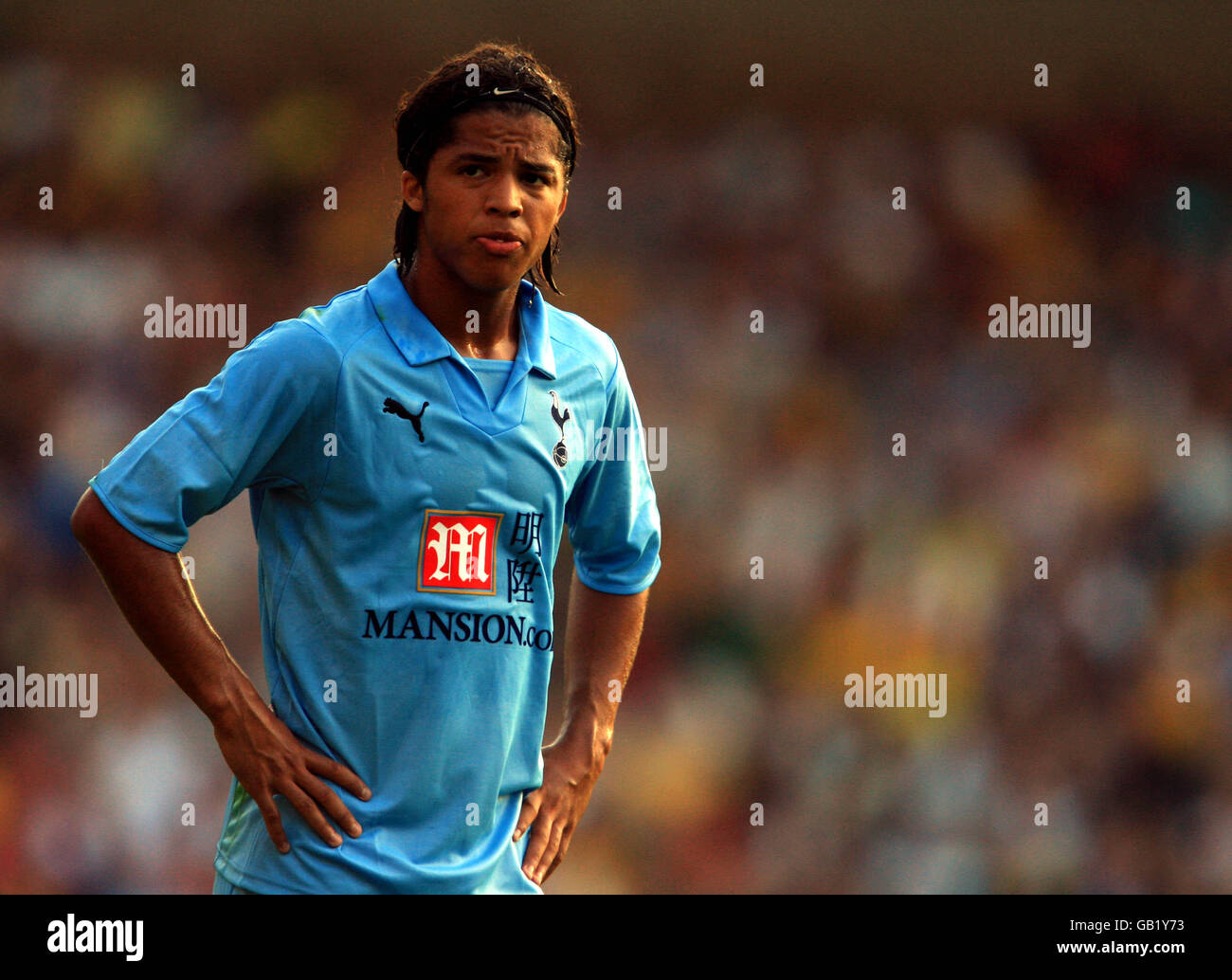 Fußball - freundlich - Norwich City / Tottenham Hotspur - Carrow Road. Giovanni Dos Santos von Tottenham Hotspur Stockfoto