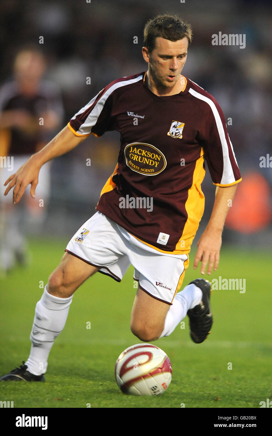 Fußball - freundlich - Northampton Town / West Bromwich Albion - Sixfields Stadium. Colin Larkin, Northampton Town Stockfoto