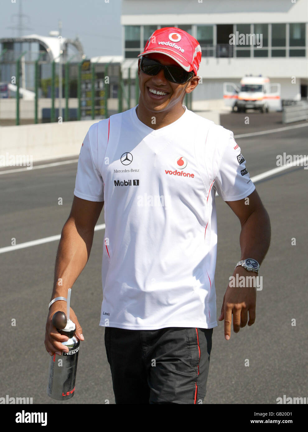 Formel 1 Motor Racing - Grand Prix von Ungarn - Praxis - Hungaroring Stockfoto