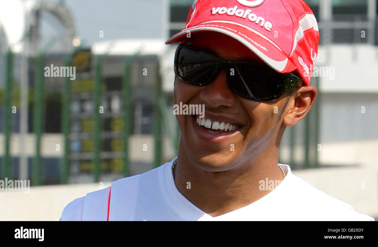 Formel 1 Motor Racing - Grand Prix von Ungarn - Praxis - Hungaroring Stockfoto