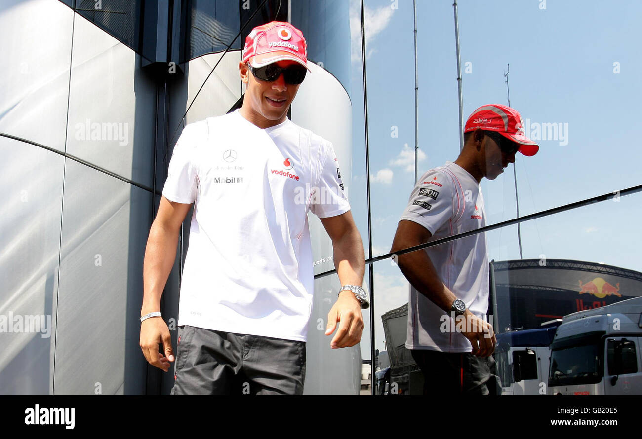 Formel 1 Motor Racing - Grand Prix von Ungarn - Praxis - Hungaroring Stockfoto