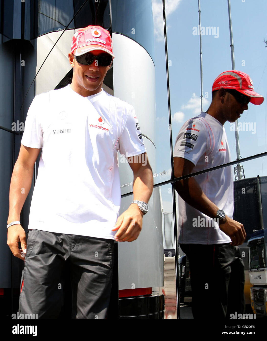 Formel 1 Motor Racing - Grand Prix von Ungarn - Praxis - Hungaroring Stockfoto