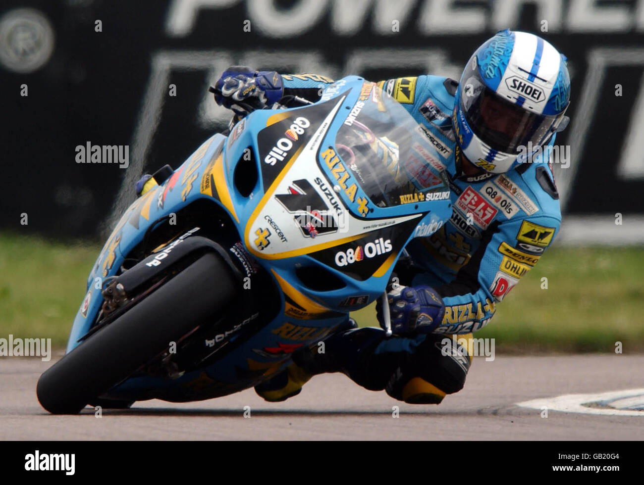 Motorrad - britische Superbike-Meisterschaft - Rockingham Speedway Stockfoto